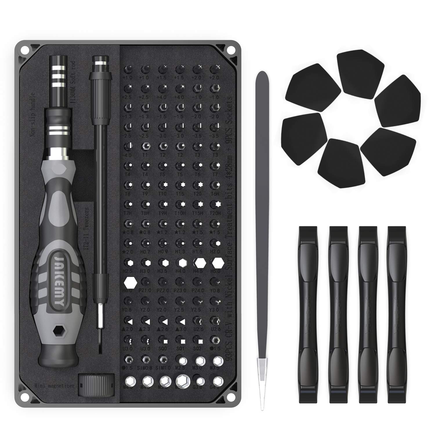 Amazon | JAKEMY 116 in 1 精密ドライバーセット 特殊ドライバー 磁石